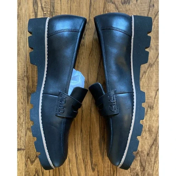 Vionic Cheryl II Black Leather Loafer Shoe Women Size 9 Medium - Picture 7 of 7